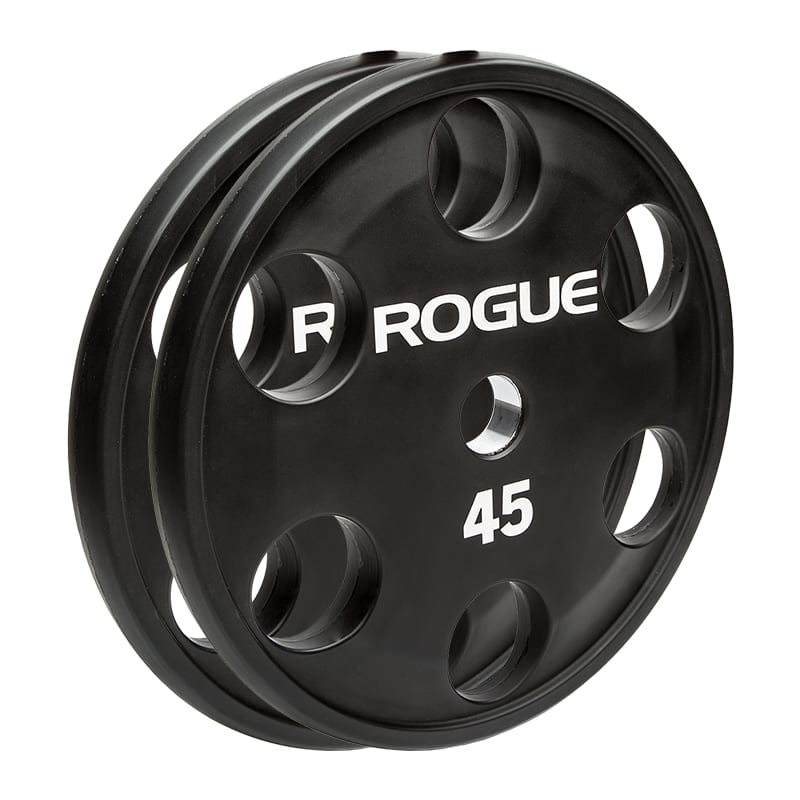 Rogue 6-Shooter Urethane Olympic Grip Plates | Rogue Fitness Canada